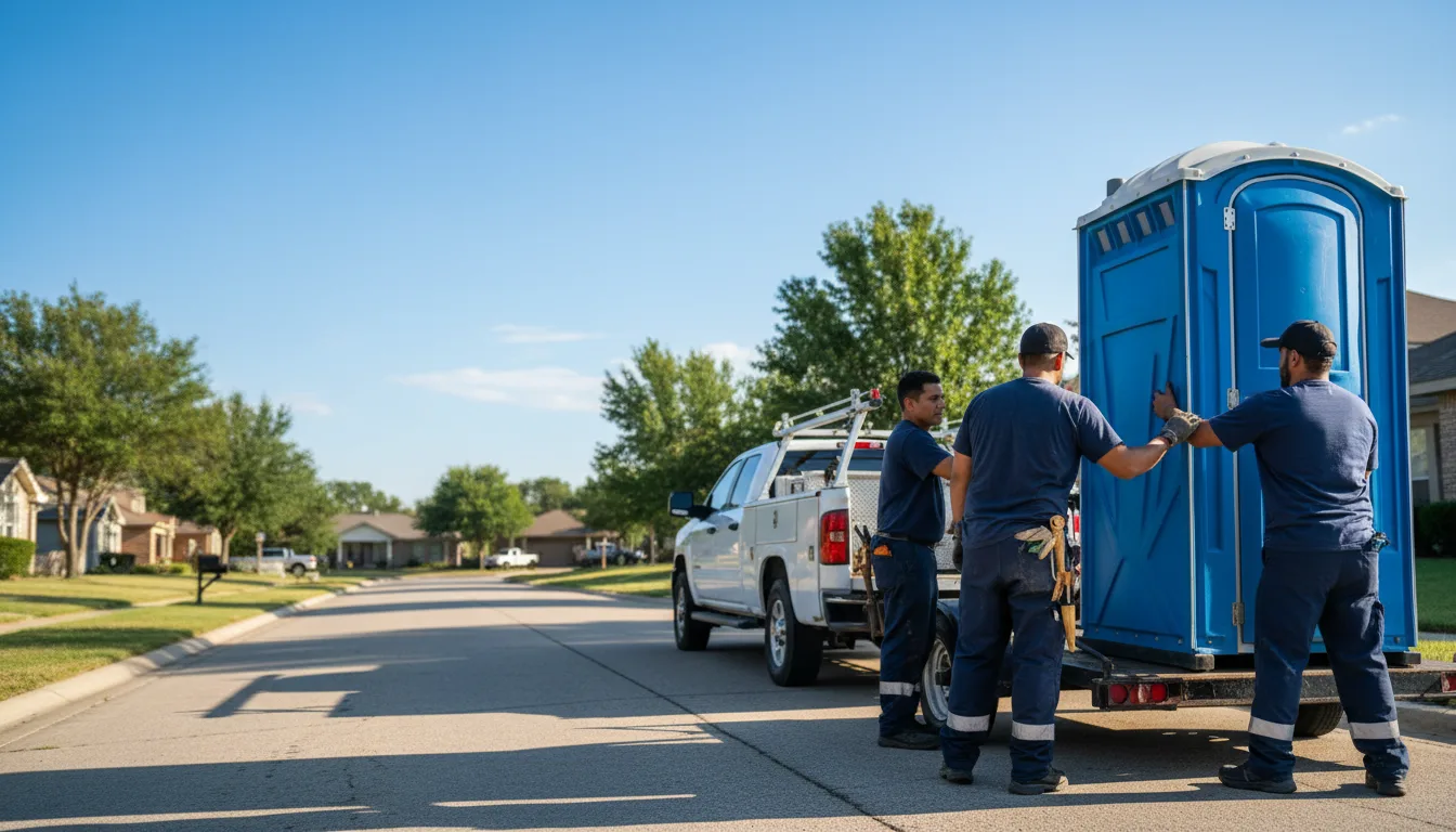 Portable Toilet Rental in Iowa, LA near me
